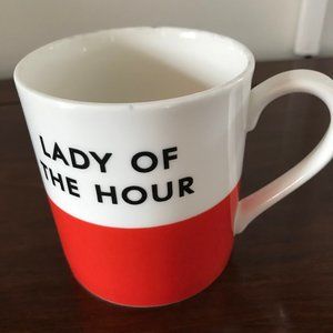 Lenox KATE SPADE Chic Speak LADY OF THE HOUR Mug